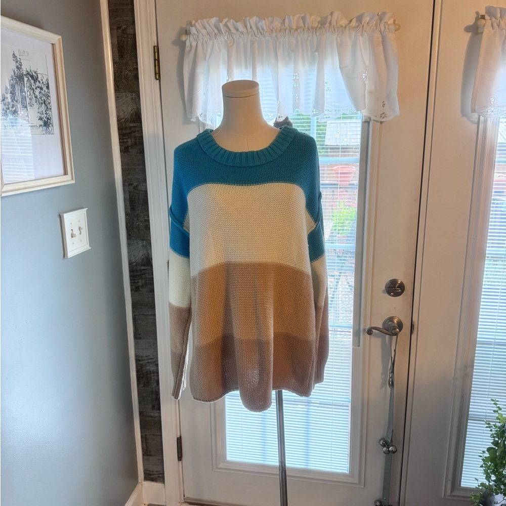 Sew in Love Sweater SZ LG